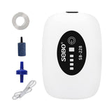 Maxbell Aquarium Air Pump Portable Powerful Air Pump for Moving Hydroponics Fish Tank 1 Outlet