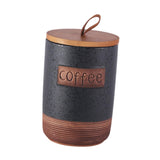 Maxbell Ceramic Storage Container Bean Storage Jar for Candy Seasoning Cookie coffee