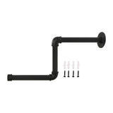 Maxbell Industrial Pipe Clothing Rack Z Shape Sturdy for Home Clothing Retail Stores