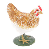 Maxbell Maxbell Realistic Hen Chicken Farm Yard Animal Figurine Model Action Figure Kids Toy