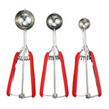 Maxbell 3x Ice Cream Scooper Modern Heavy Duty Kitchen Gadget Cookie Scoop