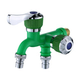 Maxbell Water Faucet for Washing Machine Laundry Faucet for Laundry Room Pool Garden Green