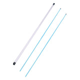 Maxbell Maxbell 2x Golf Alignment Sticks with Storage Tube for Swing Practice Golf Accessory 80cm Blue