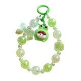 Maxbell Phone Charm DIY Decoration Car Key Charm Bag Charm Keychain for Holiday Kids green