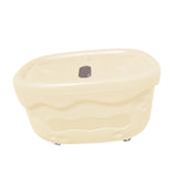 Maxbell Tissue Box Organizer Elegant with Pen Remote Control Decorative Box for Home Beige