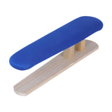 Maxbell Mini Ironing Board Compact with Wood Base for Craft Rooms Household Handling Blue 57cmx13cmx16cm