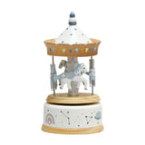 Maxbell Music Box Wooden Clockwork Toys Home Bedroom Decor for Girlfriend Lovers Kids blue