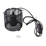Maxbell Retractable Reptile Lamp Holder Reptile Accessories for Frogs Birds Pet