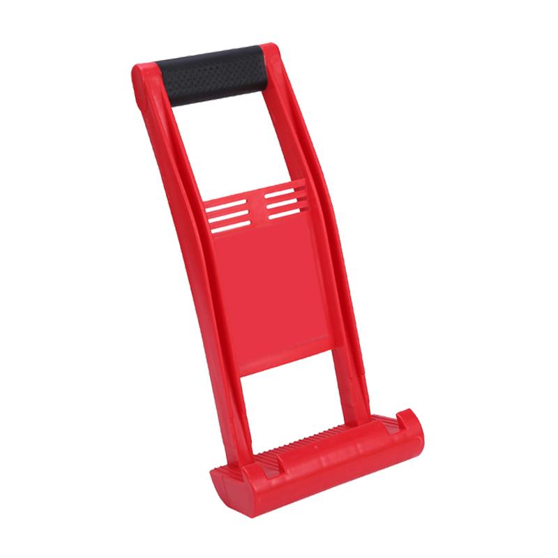 Maxbell Plywood Wood Panel Carrier Hand Grip Drywall Carrying Tool for Plasterboard Red