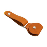 Maxbell Guitar Strap Lock with Guitar Picks Holder for Ukulele Acoustic Guitars Bass Brown