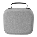 Maxbell Speaker Microphone Storage Case Sturdy Audio Protect Box for Home Dorm Hotel Gray