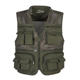 Maxbell Multi Pocket Photography Fishing Mesh Vest Outdoor Hunting Travel Jacket XL - Aladdin Shoppers