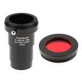 Maxbell Telescope Eyepiece Barlow Lens 5X for Astronomical Photography + Filter #25A