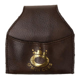 Maxbell Billiard Snooker Pool Cue PU Leather Chalk Holder Pouch Bag w/Clip Coffee - Aladdin Shoppers