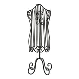 Maxbell Pet Dress Display Mannequin Metal Wire Vintage Display Rack Dog Cloth Hanger