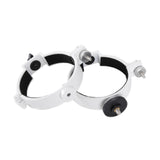 Maxbell 2x Telescope Tube Mounting Rings Sturdy White Easy to Install Metal for 80DX