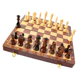 45x45cm Standard Game Classic Wooden Chess Set Foldable Board Gift