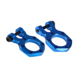 Maxbell 2x RC Metal Tow Hook Climbing Car RC Car Accessory Climbing Trailer Tow Hook dark blue
