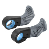 Maxbell 2 Pieces Bike Handlebar Thumb Rest Grips Fits 0.87 inch Handlebars Anti Slip Grey