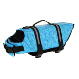 Maxbell Maxbell Dog Aquatic Reflective Preserver Safety Float Vest Saver Life Jacket Blue S