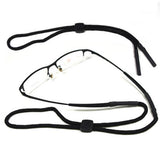 Maxbell Sport Sunglass Neck Strap Eyeglass Cord Lanyard Holder Black+Adjustable Nylon Neck Strap String Lanyard Cord for Sunglasses Eyeglass