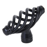 Maxbell 6x Spiral/Twist Design Cabinet Drawer Bin Dresser Cupboard Door Handle Pull Knob