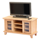 Maxbell 1/12 Miniature Cabinet and TV Cabinet Doll House Decoration Wardrobe