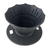 Maxbell Pour over Coffee Dripper Foldable Sturdy Black for Hiking Camping Restaurant