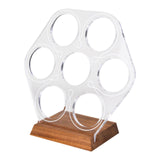 Maxbell Espresso Filter Basket Display Stand Portable for Household Restaurant Cafes