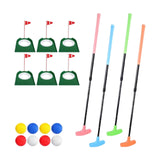 Retractable Golf Putter Kids Double Sided Adjustable for Outdoor Home Garden