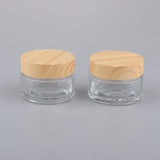Maxbell Maxbell 2 Pcs Makeup Pot Empty Cosmetic Jars Lotion Cream Gel Containers Clear 30g
