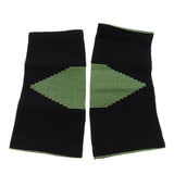 Maxbell Maxbell 1 Pair Black Sports Knee Sleeves Arthritis Pain Brace Wrap Black Green M