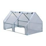Maxbell Portable Greenhouse Rainproof Reusable Conservatory for Home Winter Planting 180x90x90 cm