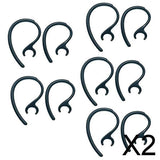 Maxbell 2x10 Pieces Replacement Earhook Ear Hook Loop Earloop Clip For Headset black