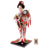 Maxbell 2Pcs Japanese Geisha Kimono Doll Ornaments Crafts Home Table Decoration Gift