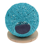 Maxbell Maxbell Handmade Pet Hamster Vines Rattan Nest House Small Animal Supplies Blue M