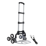 Maxbell Folding Hand Truck Adjustable Foldable Hand Cart for Warehousing Home Office