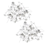 Maxbell 200 Pieces Lots Pure White Cotton Candle Wicks For Home Candle Making Crafts