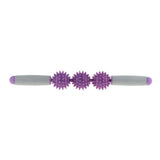 Maxbell Maxbell Spiky Ball Trigger Point Muscle Stick Roller Massage Wand Rolling Purple