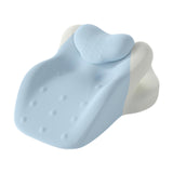 Maxbell Wedge Pillow Cushion Versatile Washable Cover Lie Pillows for Waist Home Bed Light Blue