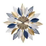 Maxbell Large Wall Clock Creative Round Big Clock for Bedroom Dining Room Restaurant