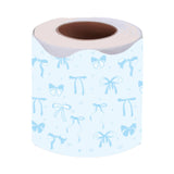 Maxbell Borders Stickers Stylish Bulletin Board Borders for School White Board Party blue bow
