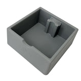 Maxbell Coffee Knock Box Easy to Clean Espresso Knock Box for Home Kitchen Cafe Shop Gray