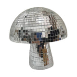 Shining Mushroom Disco Ball Creative Mushroom Shape for Bar Holiday Decor 18cmx22.5cm