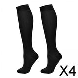 Maxbell 4xCompression Socks Thick Breathable Soccer Socks for Training Rugby Men Women L XL