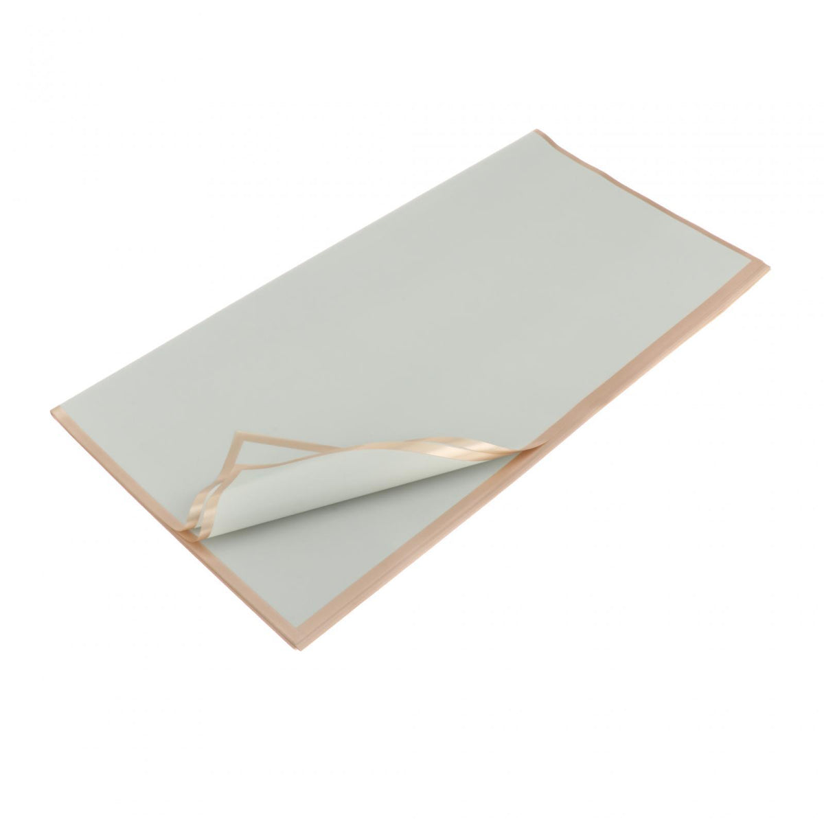 Maxbell 20Pcs Flower Wrapping Paper Waterproof Simple for Wedding Gift Box Valentine Silver