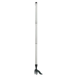 Maxbell Stand up Weeder Removal Tool Stainless Steel Weed Puller with Adjustable Rod Silver
