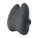 Maxbell Lumbar Support Pillow for Office Chair for Sleeping Rest Car Driver recliner dark grey