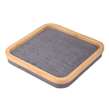 Maxbell Jewelry Organizer Pendants Earrings Jewelry Tray for Counter Countertop Home Dark Gray