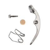 Maxbell Trumpet Water Key Spit Valve Kit for Trumpet Players Wind Instrument Replace Large